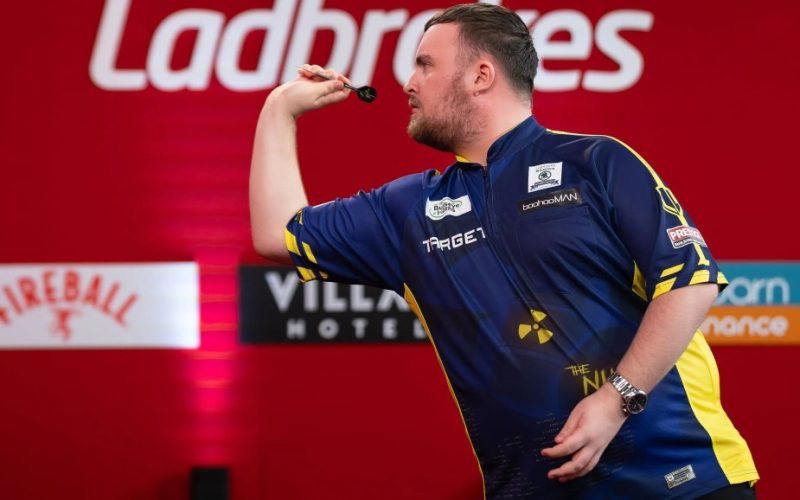 Luke Littler destroys rival so badly at Players Championship he begs teen darts ace to SWAP sports