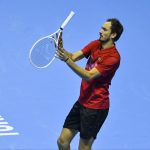 Daniil Medvedev does something never seen before in tennis at ATP Tour Finals as fans say hothead has ‘lost his mind’