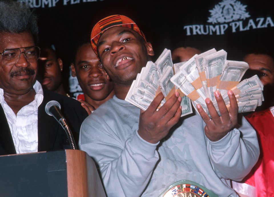 Mike Tyson reveals how he left prison with staggering 0MILLION in the bank after going in with m