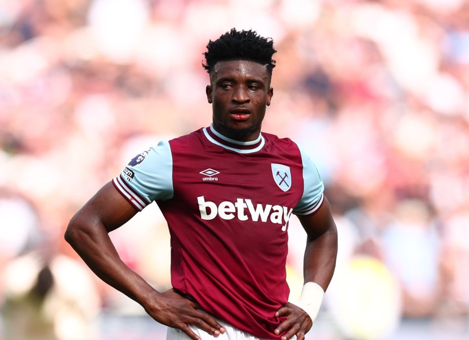 Mohammed Kudus slapped with further ban after West Ham star’s moment of madness in Tottenham clash