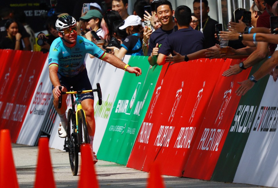 Brit cycling legend Mark Cavendish wins final race of career as he retires at 39 and reveals ‘I’m so proud’