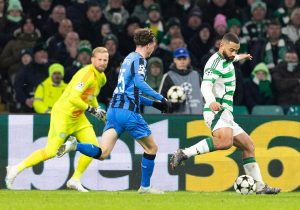 ‘Worst goal I’ve seen us concede’ – moment Celtic ace Cameron Carter-Vickers gives Brugge the lead with huge blunder