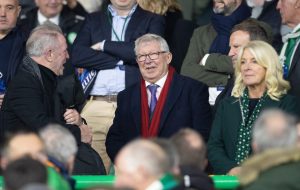 Sir Alex Ferguson turns up at Champions League clash despite supporting hosts’ fierce rivals