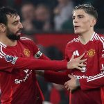 Bruno Fernandes gives theory about Man Utd fans as he explains why Garnacho didn’t celebrate ‘banger’ vs Leicester