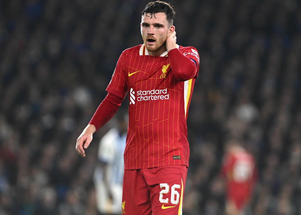 Liverpool put three left-backs on transfer wishlist to replace Andy Robertson including two Premier League stars