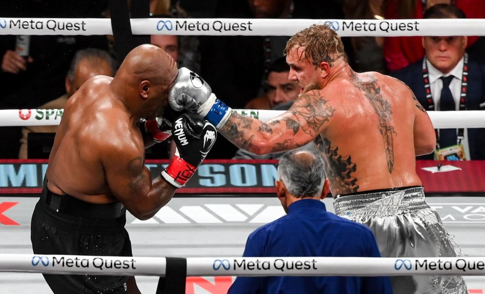 Jake Paul, 27, BEATS Mike Tyson, 58, in unanimous decision as crowd BOO fight and fans say ‘this is just sad to watch’