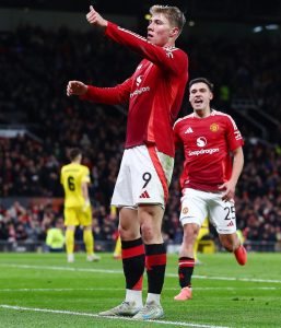 Rasmus Hojlund’s celebration for Man Utd against Bodo/Glimt in Europa League explained