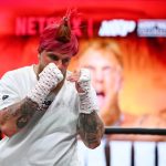 Jake Paul shows off dramatic new look by wearing ROOSTER hat in open workout for Mike Tyson fight