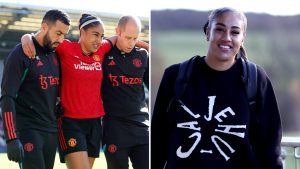 Manchester United’s Gabby George opens up on England call-up joy following the ‘difficult moment’ of her knee injury