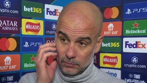 Pep Guardiola apologises over ‘I want to harm myself’ comment after Man City boss’ face covered in scratches