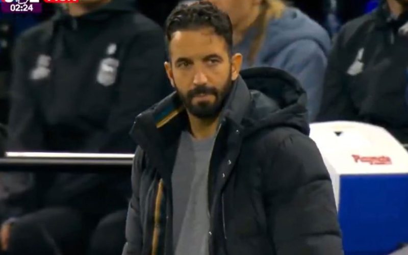 Eagle-eyed fans spot Ruben Amorim’s ice cold reaction to Marcus Rashford’s opening goal in Ipswich clash