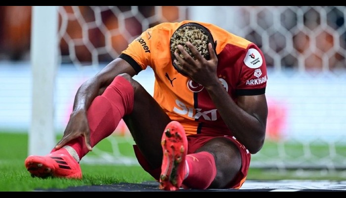 Osimhen’s injury concern for Galatasaray ahead of Tottenham cracker