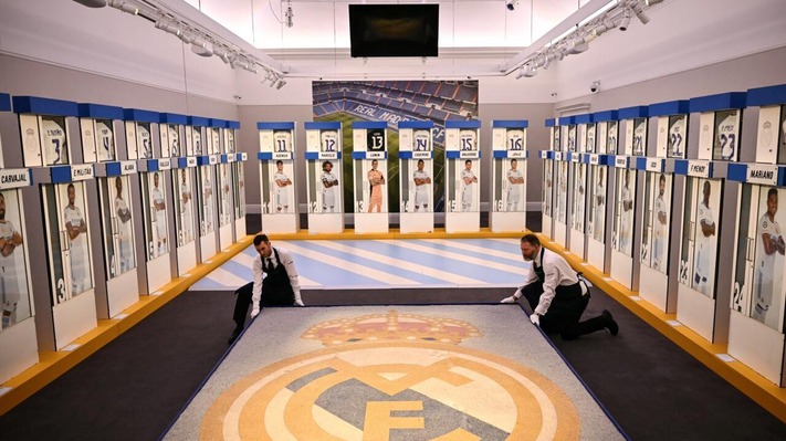 Real Madrid’s iconic lockers up for auction in London