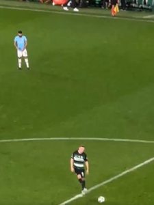 Man Utd fans in meltdown over ‘Amorim way’ as video of Sporting scoring sublime goal from kick-off against City emerges