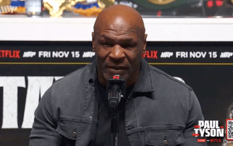 ‘Did you hear what I said?’ – Mike Tyson lashes out at reporter in Jake Paul press conference… leaving fans petrified