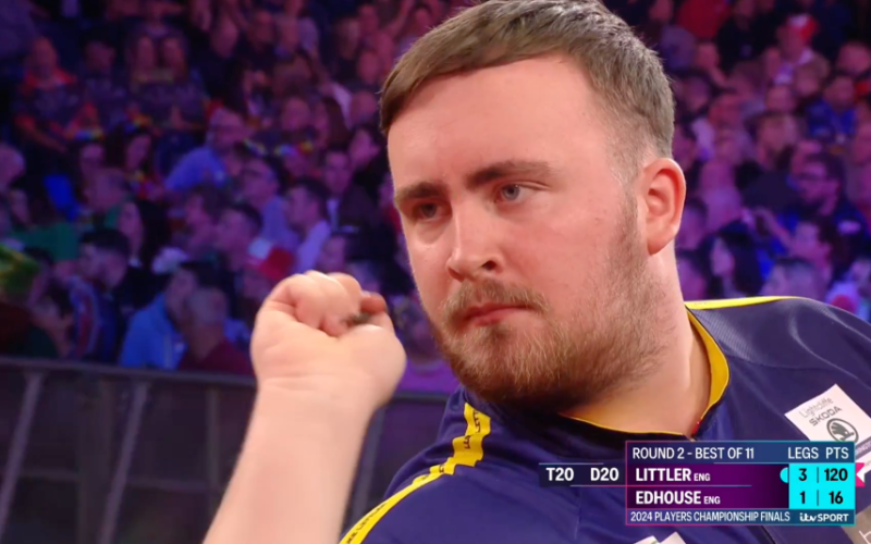 Luke Littler’s opponent left in disbelief at teenager’s moment of genius at darts Players Championship finals