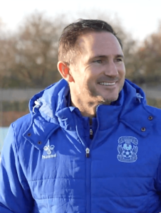 Fans spot Frank Lampard do his trademark face change as clip of his first day at Coventry training emerges