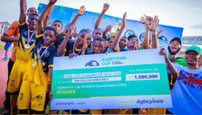 Omuo-Ore High School wins 2024 Agbeyewa football championship