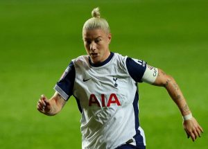 Bethany England backs ‘underdogs’ Tottenham to find their mojo in derby duel with Arsenal