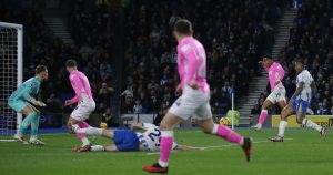 Brighton 1 Southampton 1: Fuming Martin has to be held back from Hurzeler after controversial VAR call denies him win