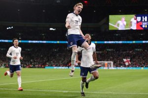 Fans just realising Anthony Gordon stuck to wholesome promise with celebration after first England goal