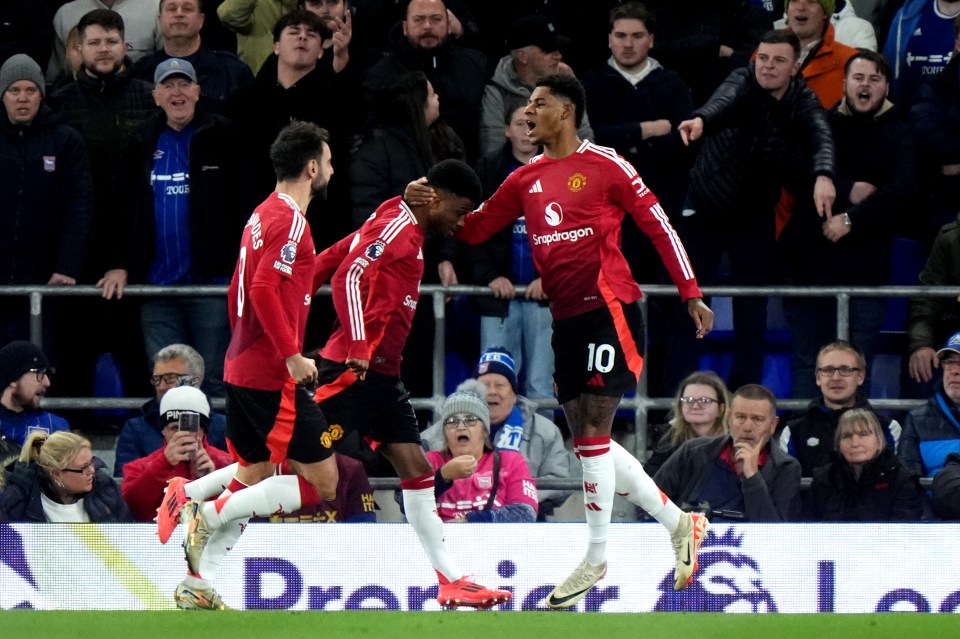 Marcus Rashford needs just 81 SECONDS to get Ruben Amorim’s Man Utd reign off to perfect start