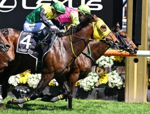 Jockey who lives double life as TV singer on BBC show wins Melbourne Cup on 100/1 shot in incredible photo finish