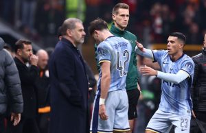 Tottenham wonderkid Will Lankshear, 19, SENT OFF vs Galatasaray as joy of first Spurs goal turns to nightmare