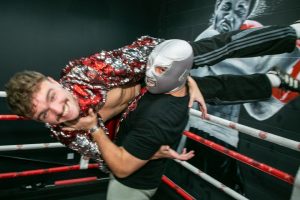 I tried fighting Mexico’s legendary Lucha Libre wrestler, El Santo – it was like being in a washing machine