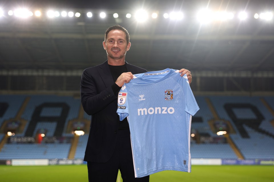 ‘I can tap into a lot of expertise,’ says Frank Lampard as new Coventry boss reveals dinner dates with other managers