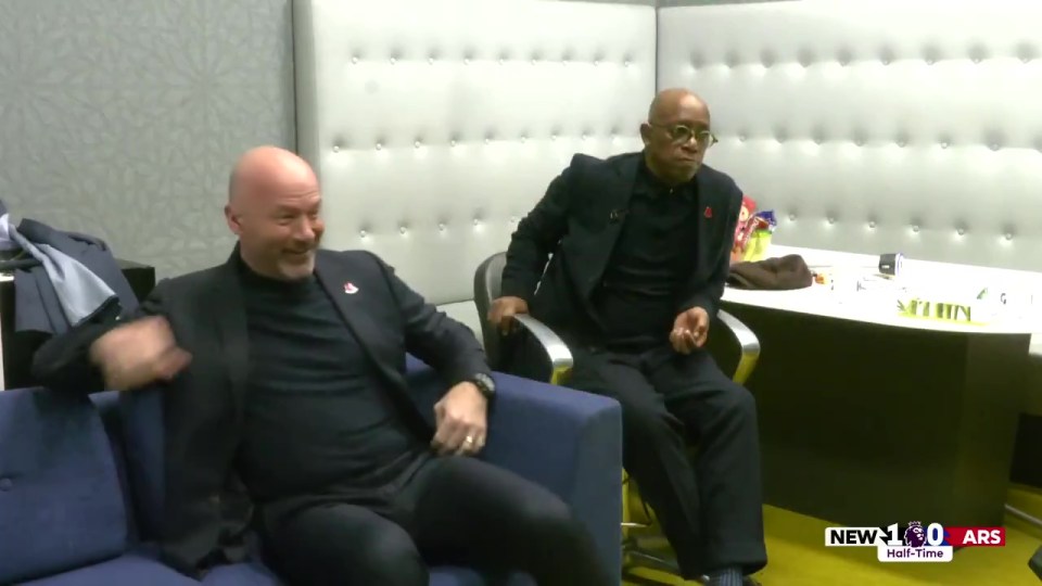 ‘F***ing shut your mouth’ – Ian Wright in X-rated rant at giggling Alan Shearer after Newcastle stun Arsenal