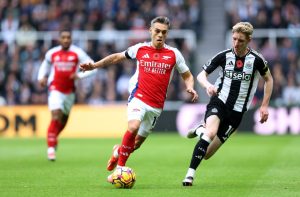 Arsenal ratings: Leandro Trossard off pace in strike duo but Thomas Partey impresses out of position vs Newcastle