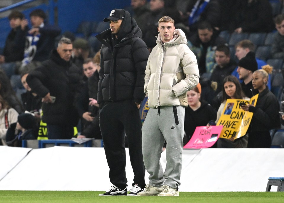 Cole Palmer enjoys lemon sponge and custard during Chelsea vs Noah before testing knee injury ahead of Arsenal clash