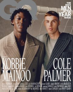 Cole Palmer and Kobbie Mainoo rock bold outfits in GQ shoot… but Chelsea star admits he usually ‘just wears trackies’