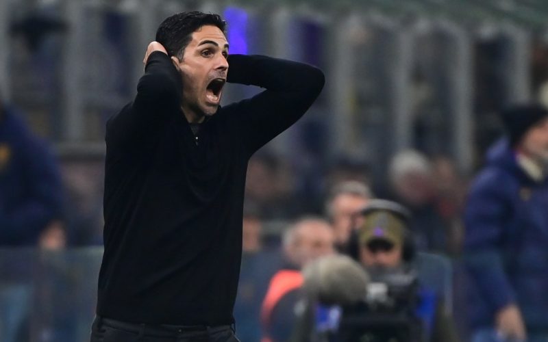 Mikel Arteta launches furious rant as Arsenal star Merino ‘punched in the head’ but no penalty given in Inter defeat