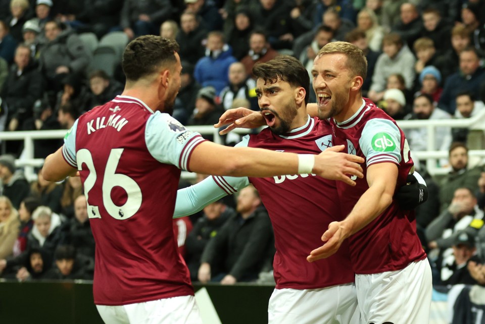 Newcastle 0 West Ham 2: Aaron Wan-Bissaka hits rare Premier League goal as Hammers secure shock win on Tyneside