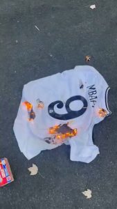 Real Madrid fan BURNS Kylian Mbappe shirt and fumes ‘my hopes and support for him is over’