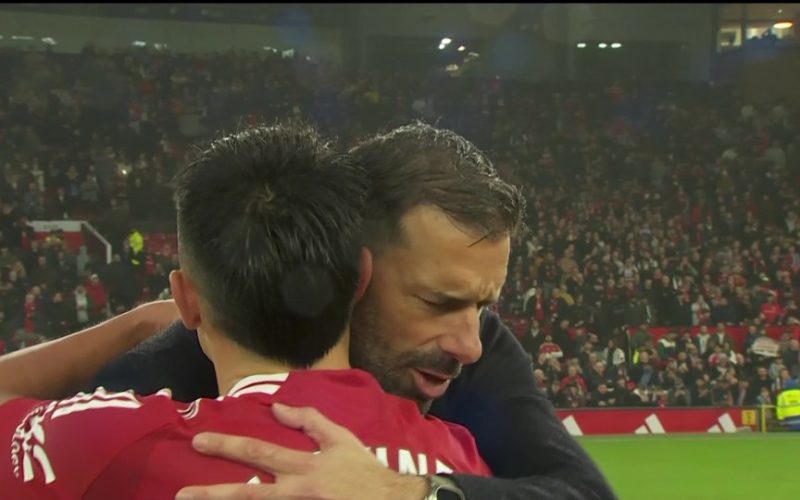 Emotional Ruud van Nistelrooy given incredible ovation at Old Trafford with Man Utd interim still unclear on his future