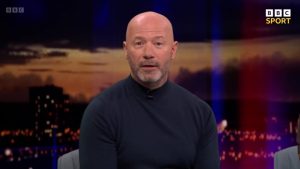 Alan Shearer makes cheeky pitch to be new Match of the Day host in first show since Gary Lineker exit confirmed