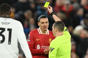 The 39 Premier League players just one yellow card away from getting Christmas off including three Liverpool stars