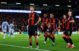 Bournemouth star copies viral meme as celebration explained after breaking club record to pile pressure on Postecoglou