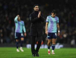 Fulham 1 Arsenal 1: Bukayo Saka’s late winner ruled out for offside as Gunners drop more points in Prem title race