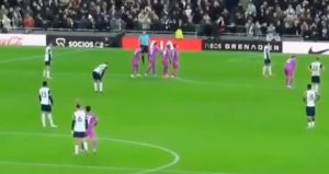 Eagle-eyed fans spot moment Son’s international team-mate ‘did him dirty’ by helping keeper save penalty vs Tottenham