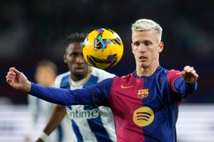 Barcelona ‘ready to SUE LaLiga’ as attempt to re-register Dani Olmo blocked and Spain ace can walk out for free