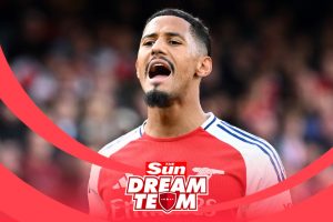 Why William Saliba might be a must-have Dream Team defender for remainder of 2024