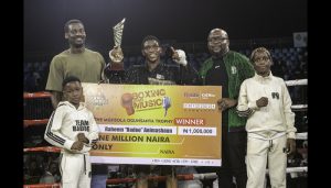 Raheem ‘Badoo’ Animashaun shines at GOtv Boxing Night 32