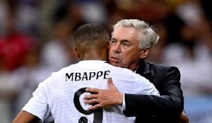 Ancelotti defends Mbappe amid Real Madrid struggles