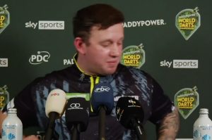 ‘I’m walking out’ – Callan Rydz jokingly threatens to storm out of press conference at World Darts Championship