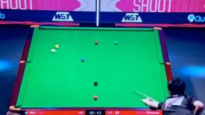 Shocking moment Chinese snooker star Wu Yize subjected to disgusting racism during Shoot Out tournament