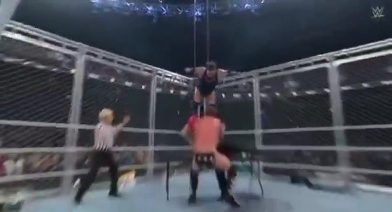 Bronson Reed breaks silence as new footage of horror injury emerges after cage leap at WWE Survivor Series